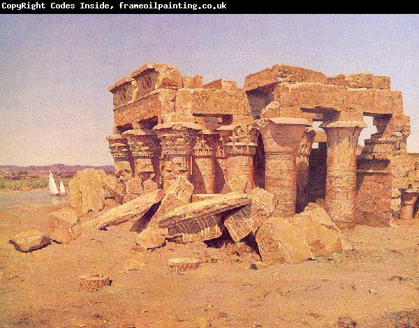 Palmer, Walter Launt The Egyptian Temple of Kom-Ombo